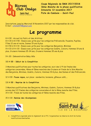 programme saint paul